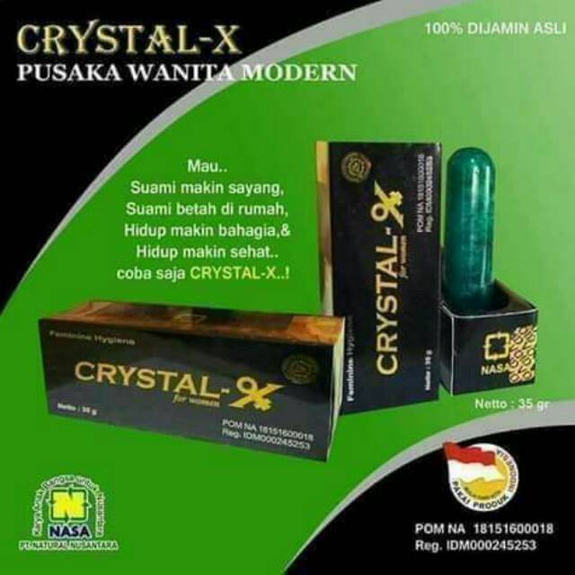 Cristal x obat herbal keputihan gatal