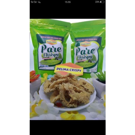 

Kripik Pare tidak pahit