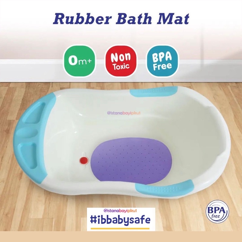 Baby Safe Non Slip Baby Bath Math BT008