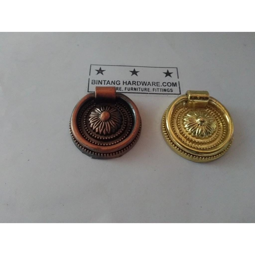 Handle Anting Antik Unik Klasik Tarikan Laci Handel Pintu Lemari Cabinet Murah A27