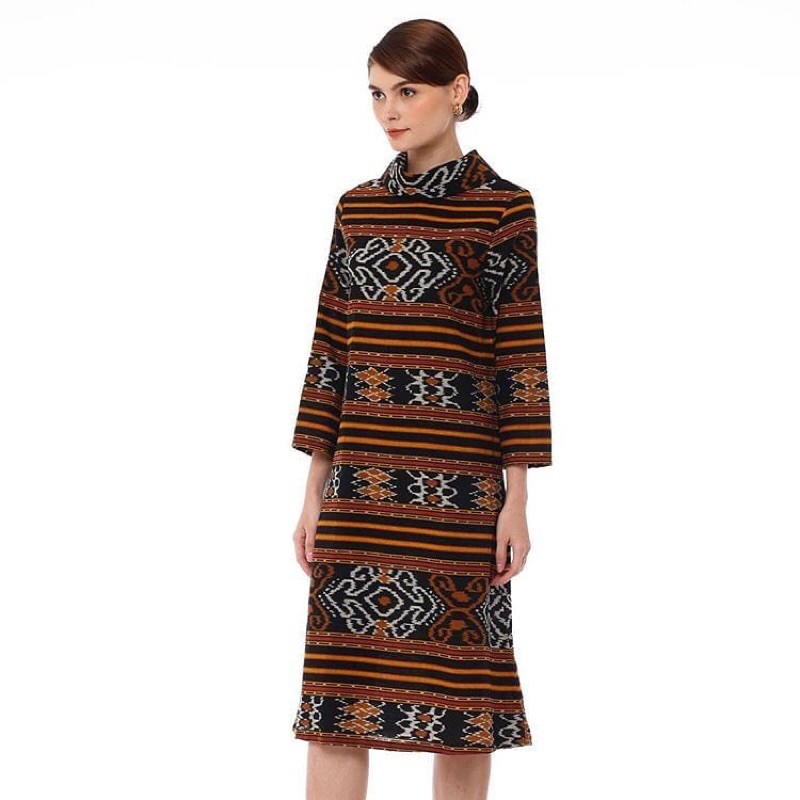 dress tenun jepara // baju tenun jepara