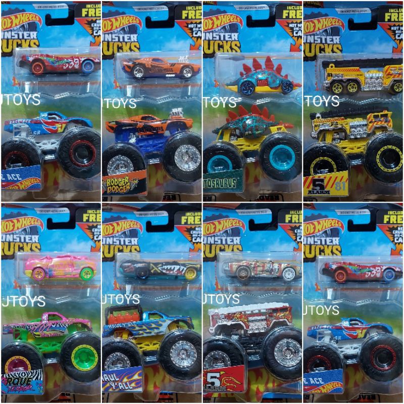 Hot Wheels Monster Trucks Monster Jam plus mobil