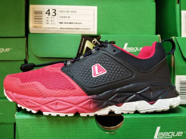Sepatu league vader series running shoes lifestyle original promo murah terbatas