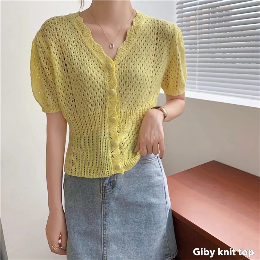 Giby knit top -Thejanclothes