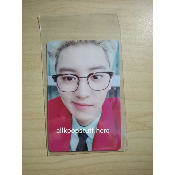 Photocard Chanyeol What A Life A Ver Official | PC Chanyeol WAL Jasmer Jas Merah Official