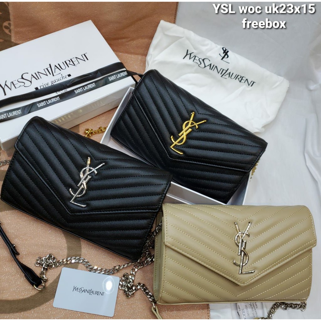 Tas Pesta YSL Wallet Clutch Slingbag