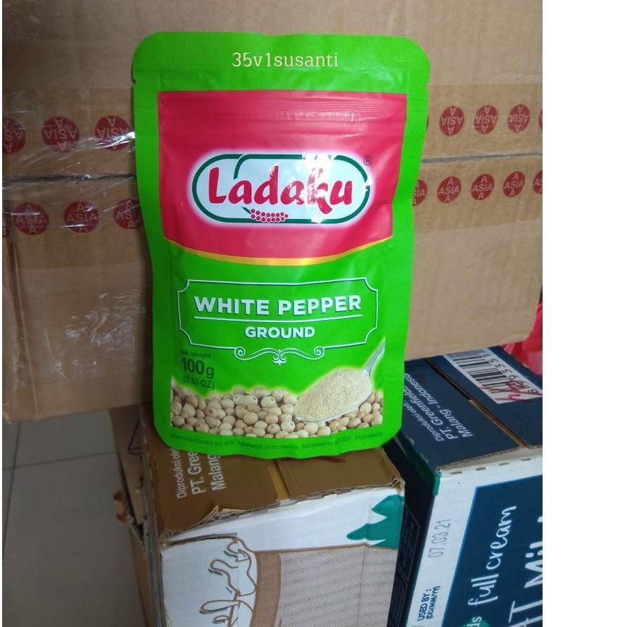 

Klik Beli LADAKU REFILL 100 GRAM WHITE PEPPER GROUND FG5+