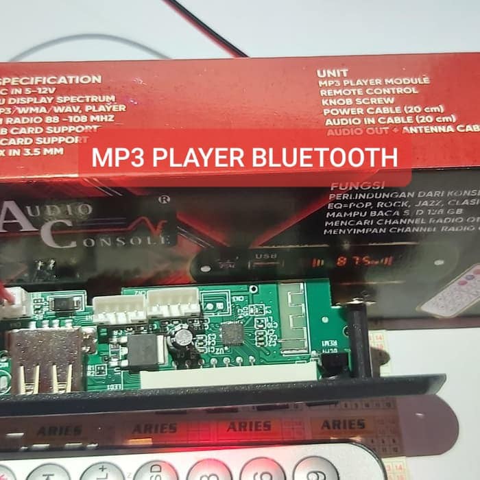 KIT MP3 Player  FM PLUS BLUETOOTH  modul MP3 Player