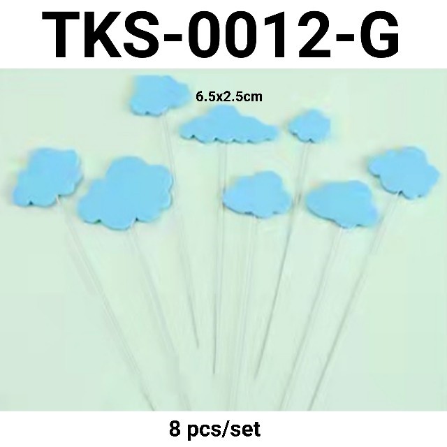 

GR-TKS-0012 CAKE TOPPER KERTAS TUSUK HIASAN KUE AWAN CLOUD BERKUALITAS