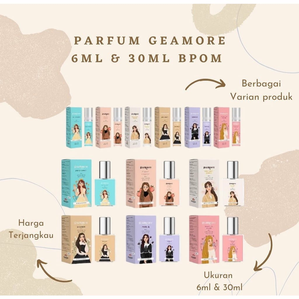 Geamoore Inspired Parfum / Inspired Perfume Roll On 6ml / 30ml