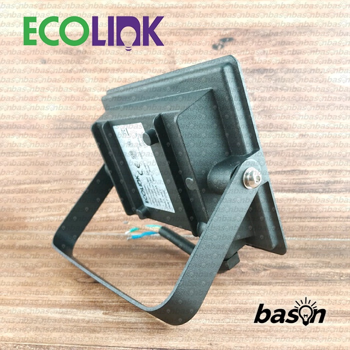 ECOLINK FL007 10W - Lampu Sorot LED Floodlight - IP65 Outdoor