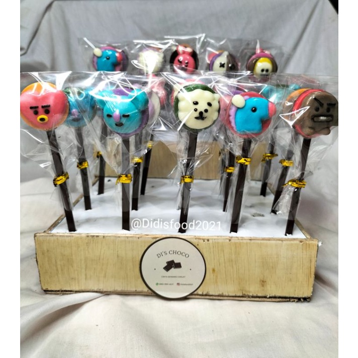 

Coklat loly karakter Bt21