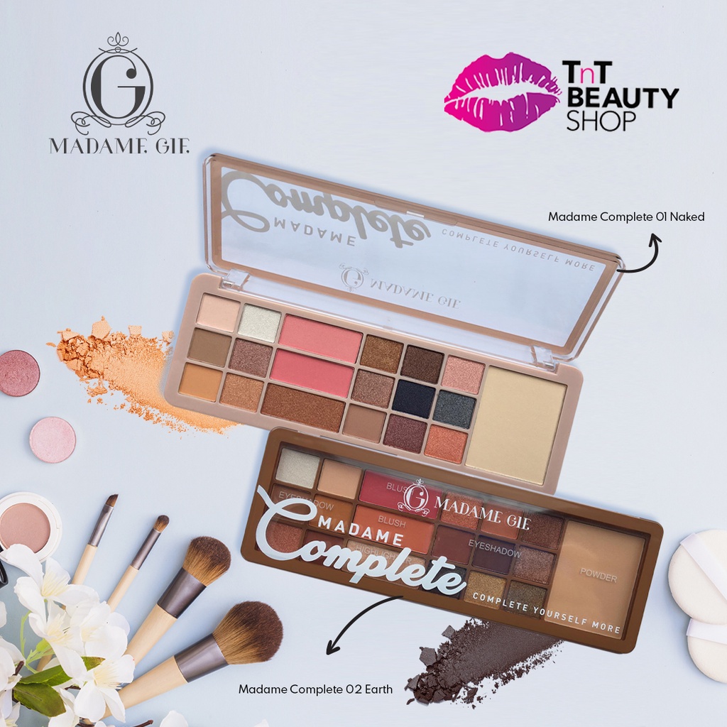 Jual Madame Gie Madame Complete Make Up Kit MakeUp Face Pallete