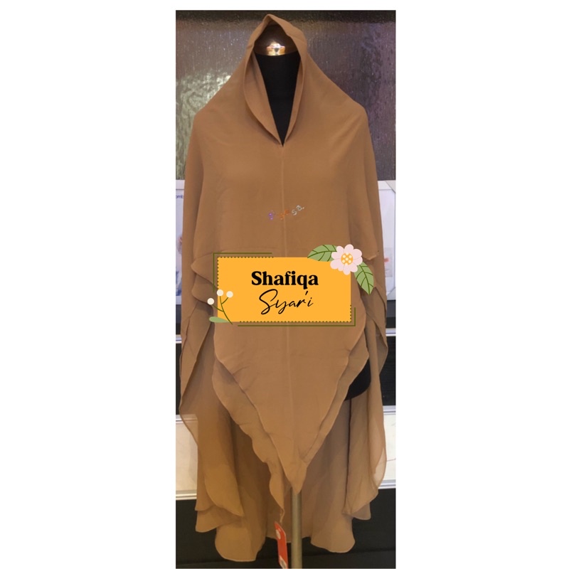 sale sisesa khimar sumaya almond brown