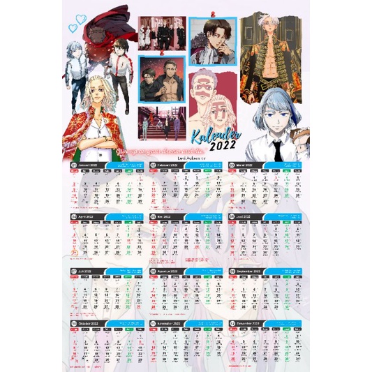 

Kalender A3+ By Request Custom Suka Suka