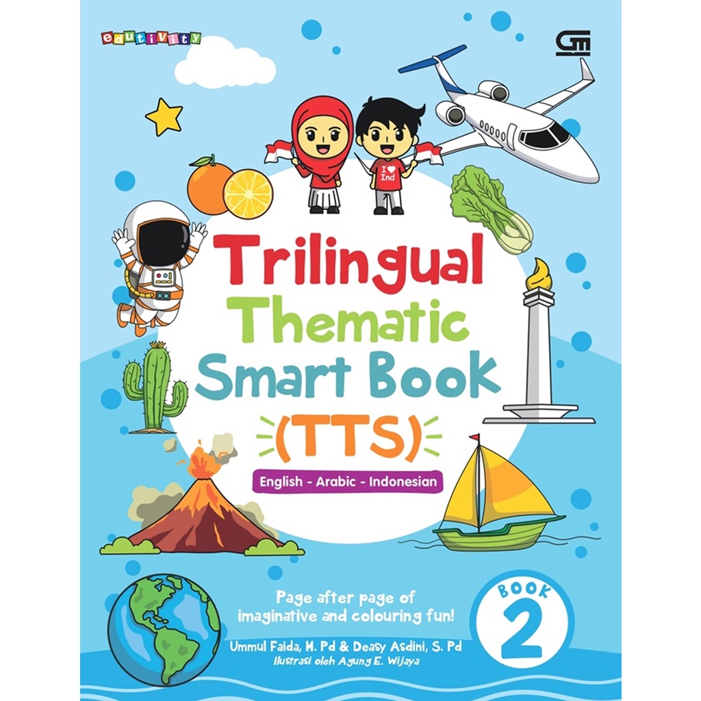 Gramedia Bali - Trilingual Thematic Smart Book (TTS) (English-Arabic-Indonesian) - Book 2