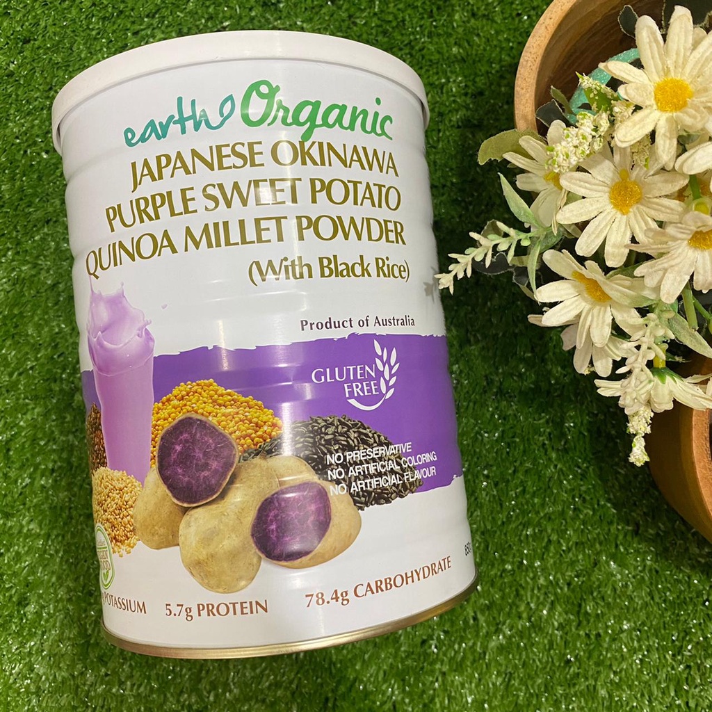 Earth Organic Japanese Okinawa Quinoa Millet Powder 850gr