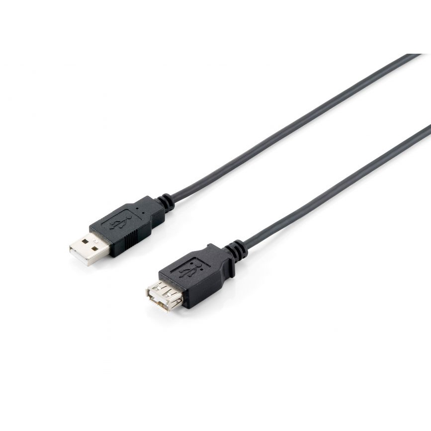 Kabel USB Extension 2.0 Type-A Male to Type-A Male Hitam