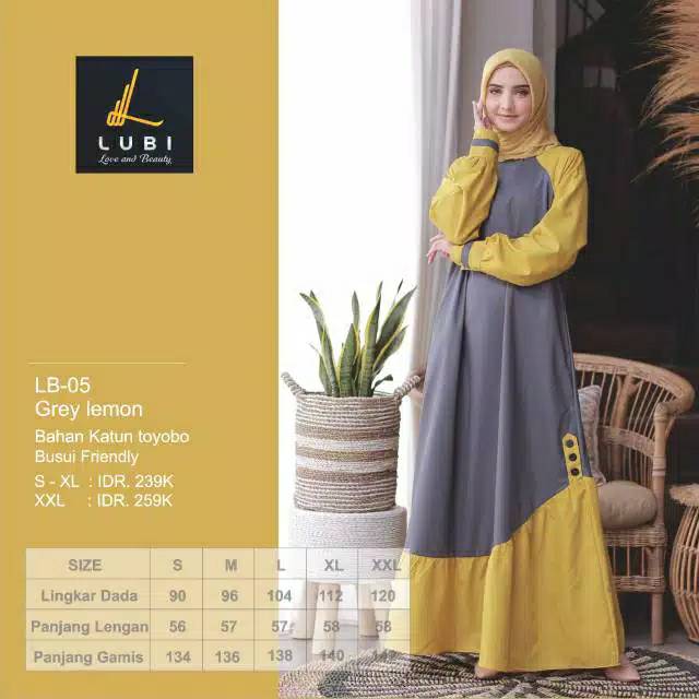 GAMIS LUBI LB 05 || SYARI STYLES