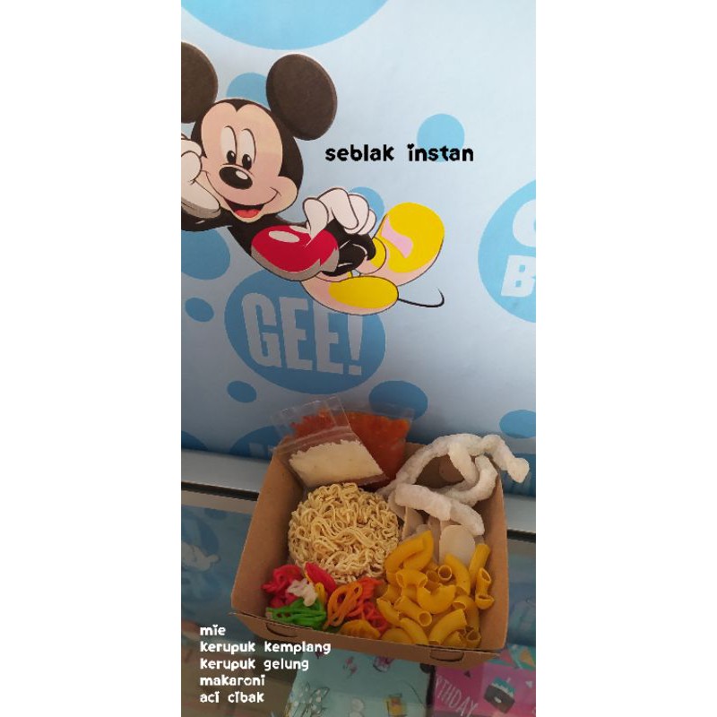 

seblak instan paket 2/mie/kerupuk/makaroni/aci