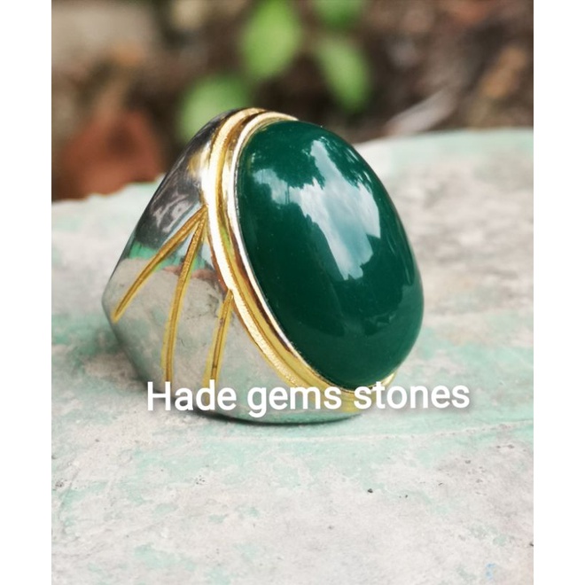 BATU AKIK BACAN DOKO CINCAU CINA JUMBO TEMBUS CRYSTAL