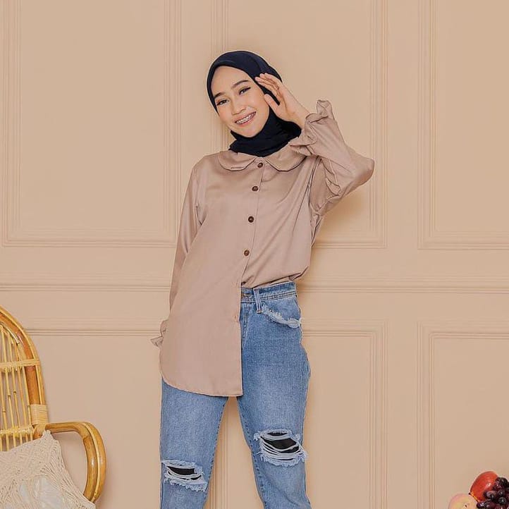 FRISKA Kemeja Outer Cardigan