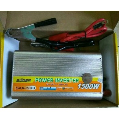 Power Inverter 12 Volt 1500 Watt AC ke DC 12 V ke 220 V