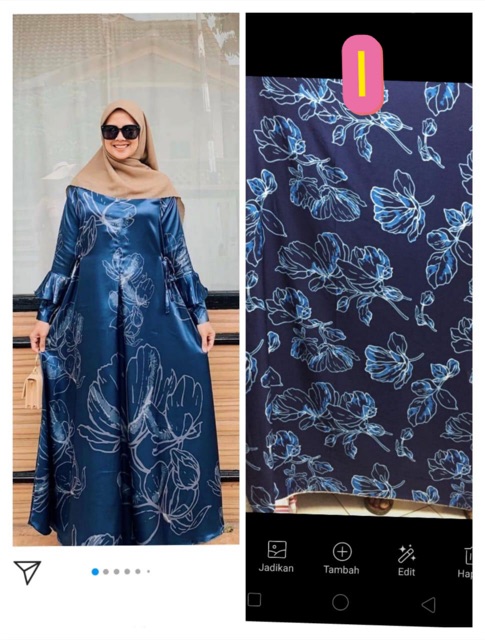 KAIN MAXMARA LUX MOTIF HAYATI TERBARU GRADE A