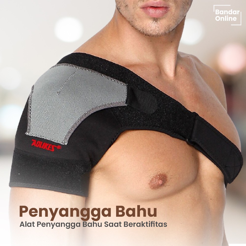 Penyangga Bahu Cedera Olahraga Shoulder Support Brace Guard Fitness Gym