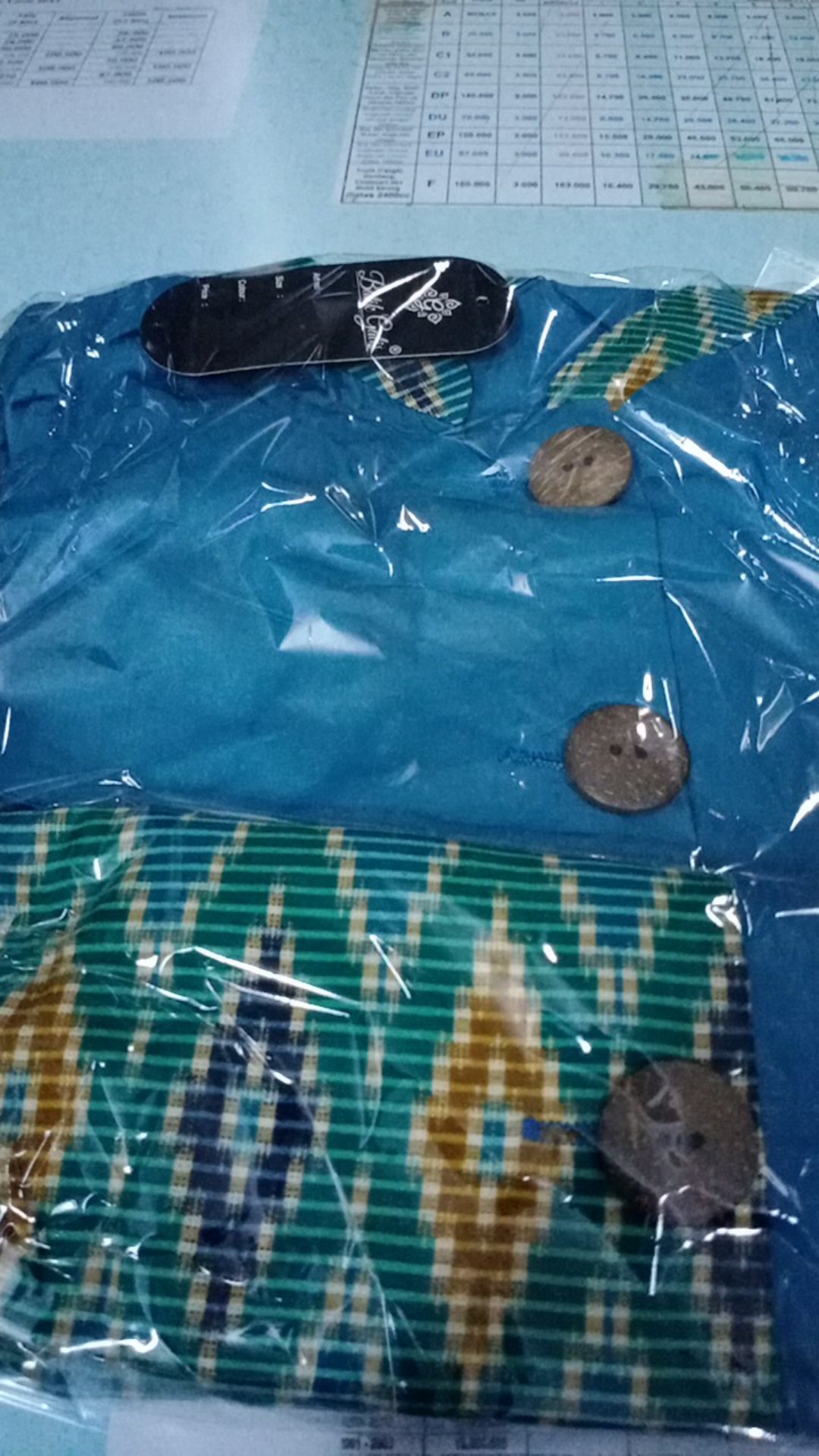 Tunik Batik Galis Katun Jepang Kombinasi Tenun Nusantara Bg133