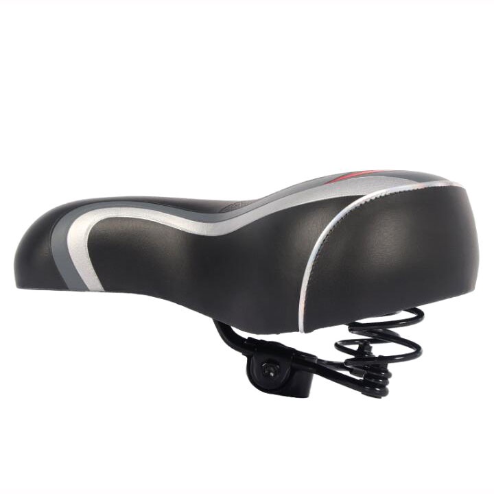 SHENGXIN Sadel Sepeda Comfortable Bike Saddle Model Spring - SX-120 - Black