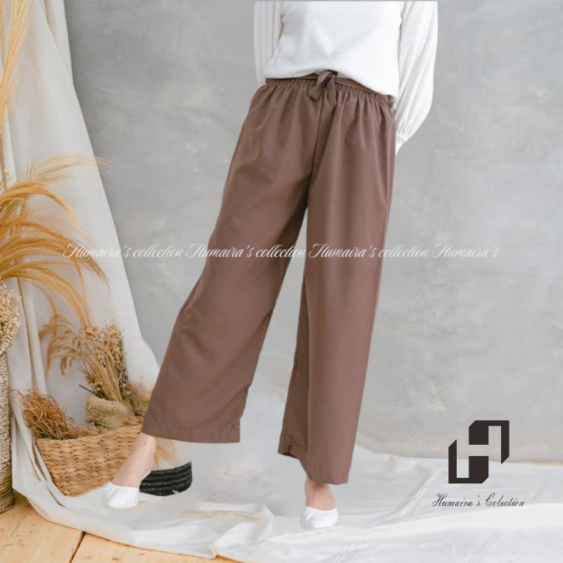 CELANA KULOT RIBBON PANTS / CELANA KULOT / CELANA WANITA / KULOT WOLFIS / CELANA KULOT WOLFIS PREMIU
