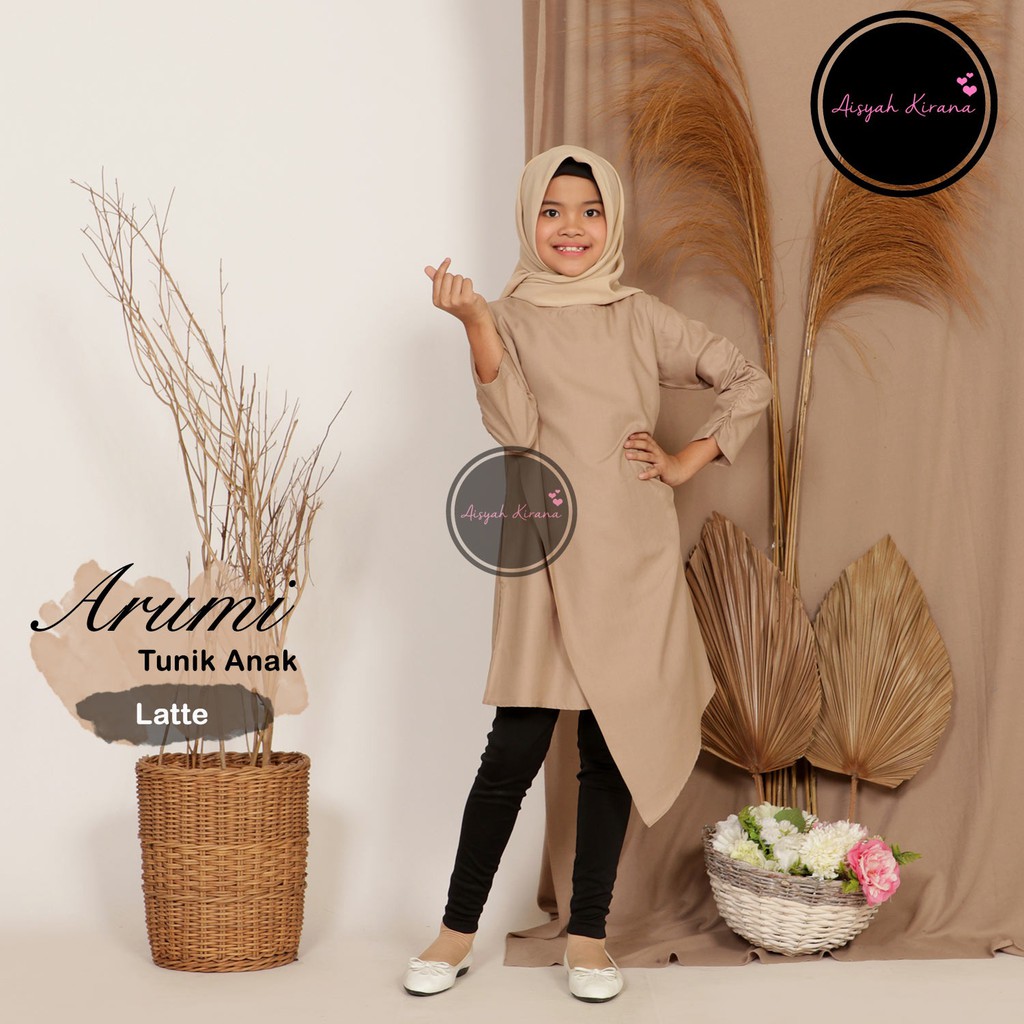 Tunik Anak toyobo untuk usia 5 sampai 10 tahun ARUMI