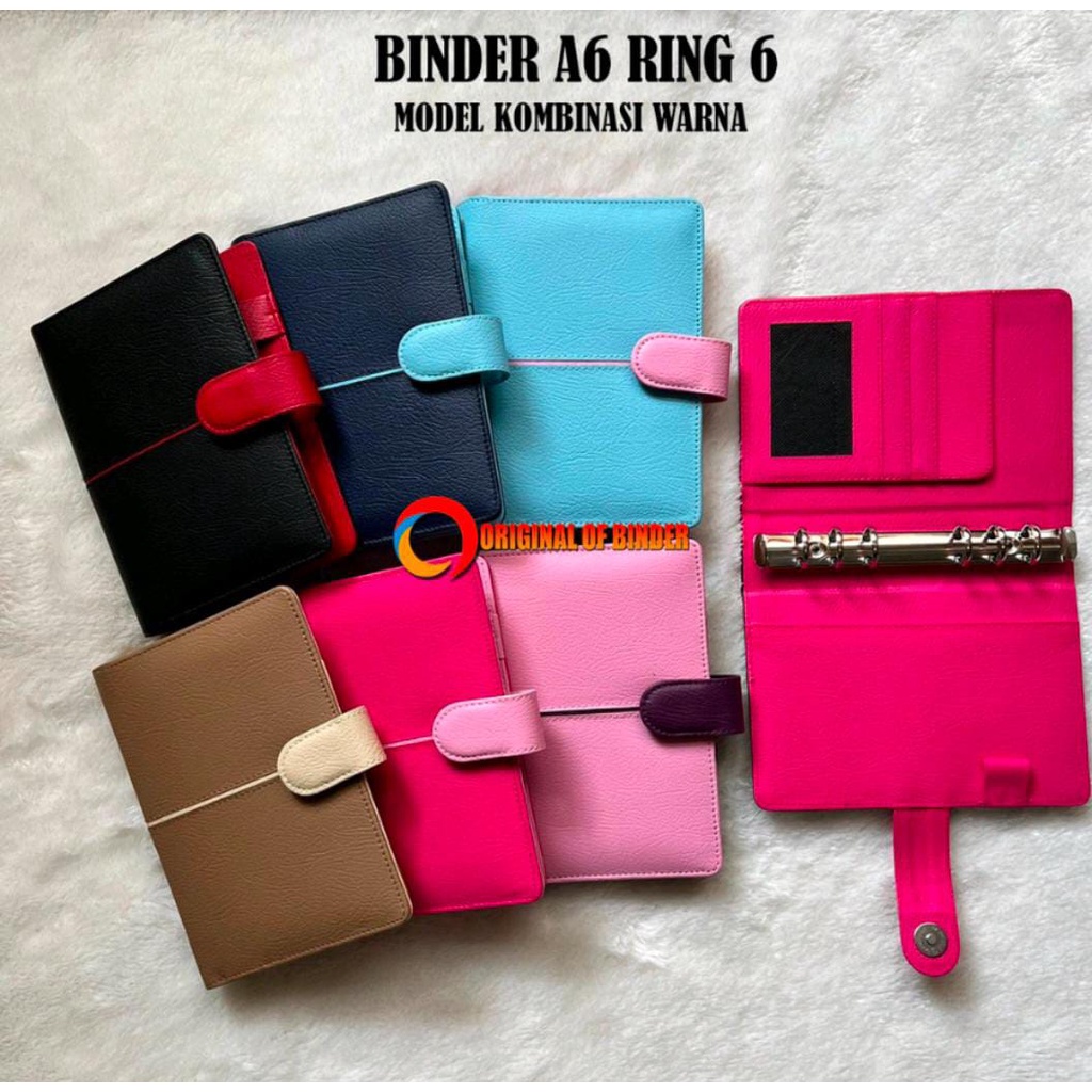 

binder polos plat kombinasi A6 RING