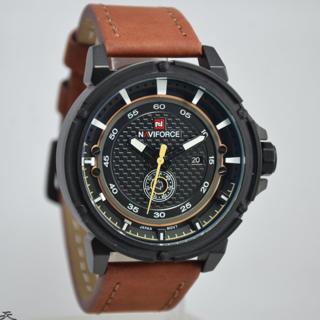 Jam tangan Naviforce 9083 Original - Black