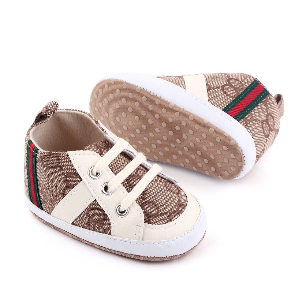 HappyOliver MOEIZ SHOELACES Sepatu Anak Laki Sepatu Bayi Prewalker Shoes 0-18 bulan Import