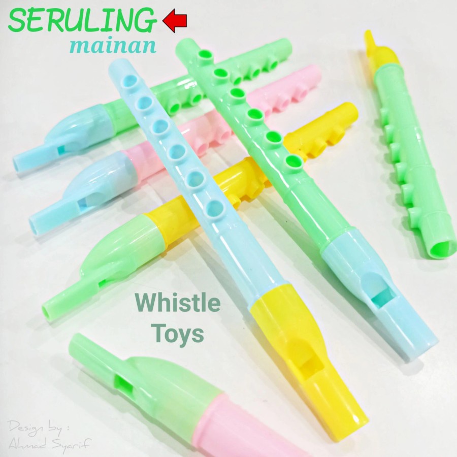 GROSIR SERULING MAINAN ANAK - PELUIT SERULING - SOUVENIR ULTAH ANAK