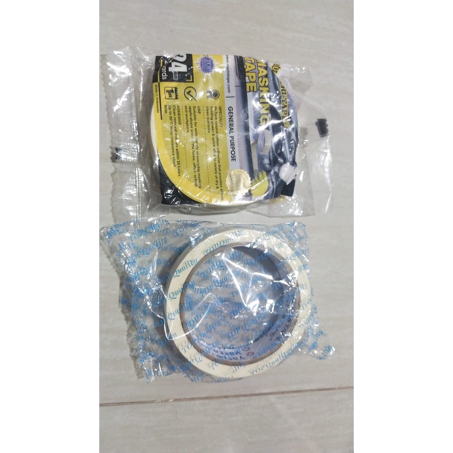

Lakban Isolasi Kertas Nachi / Masking Tape macho 24 mm 20 yards