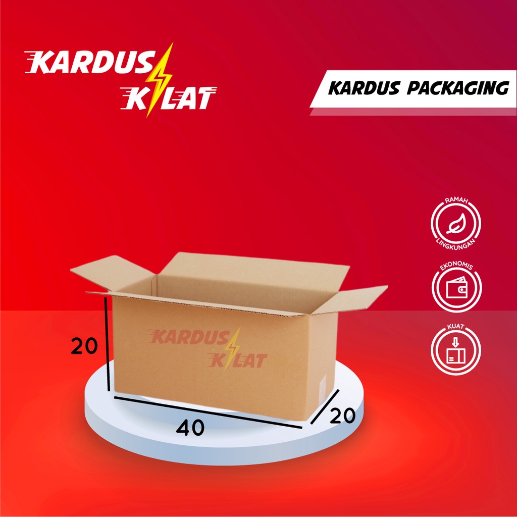 

Kardus Packing 40x20x20 - Karton Box Dus Kotak Packaging Besar Jumbo Pindahan Polos Murah Baru