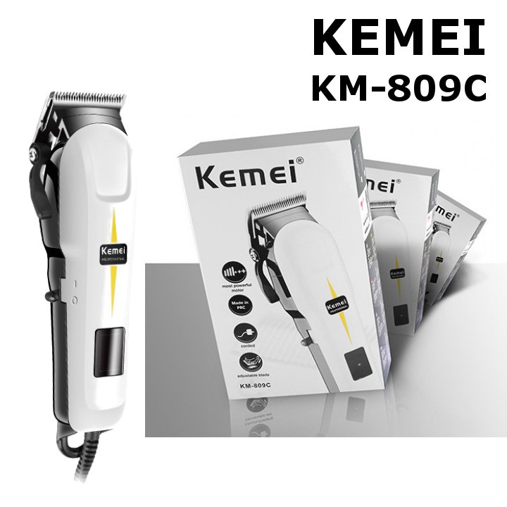 Kemei Powerful Electric Hair Clipper Non Lcd Km 809c Shopee