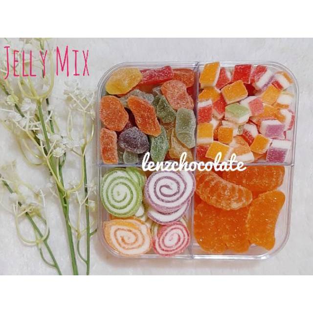 

Toples Sekat 4 Mix Jelly (isi penuh padat tidak longgar