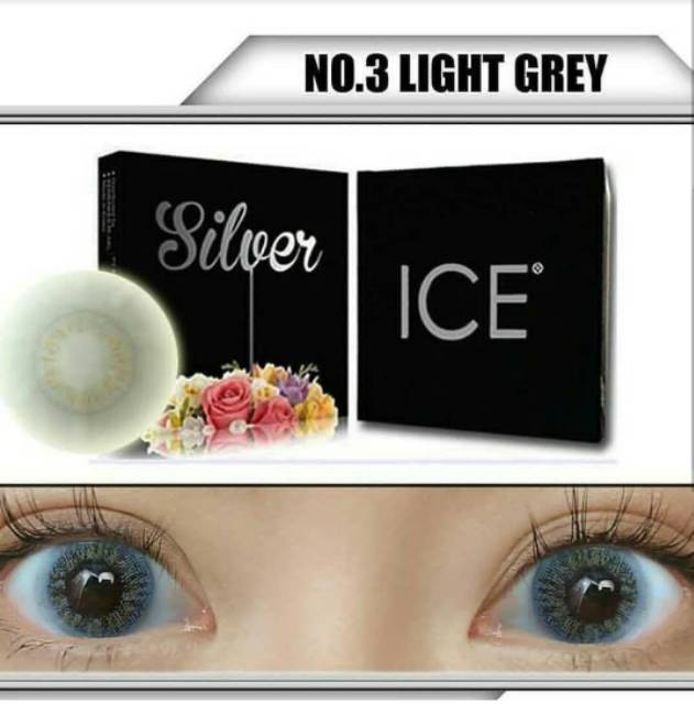 [ NORMAL ] SOFTLENS ICE SILVER NO. 1 s/d 5