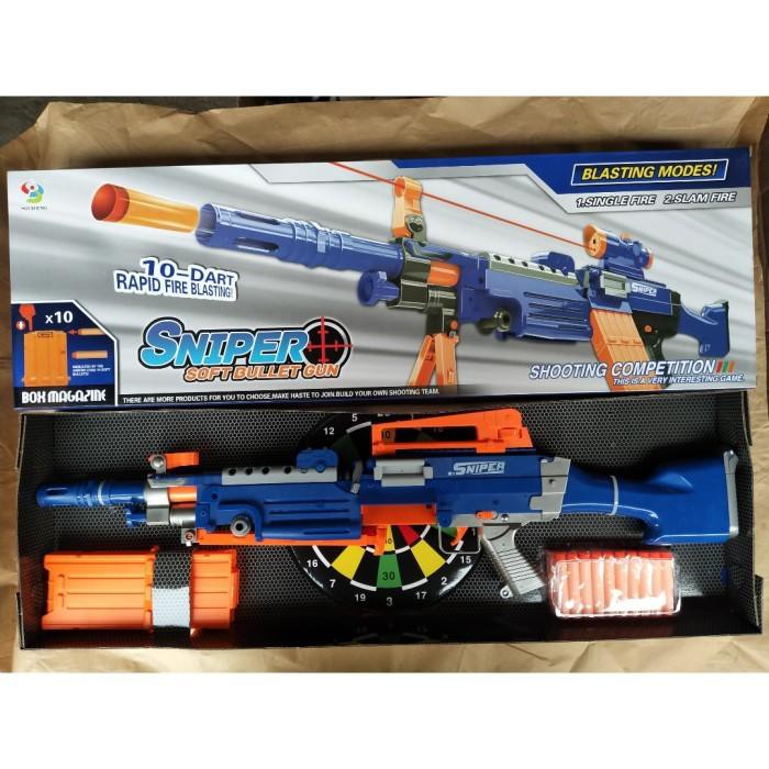 Ready stock Daruto | Nerf Sniper Soft Bullet Gun Promo