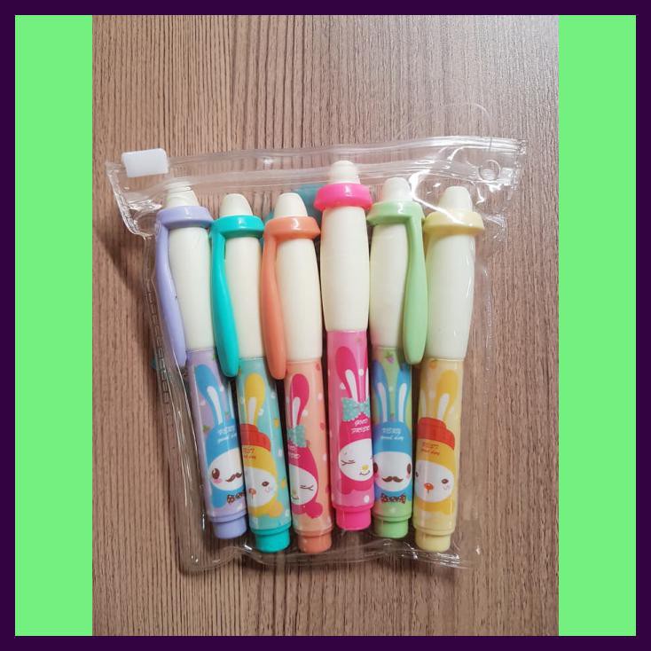 

STABILO MINI SET ISI 6 RABBIT HAPPY DAY