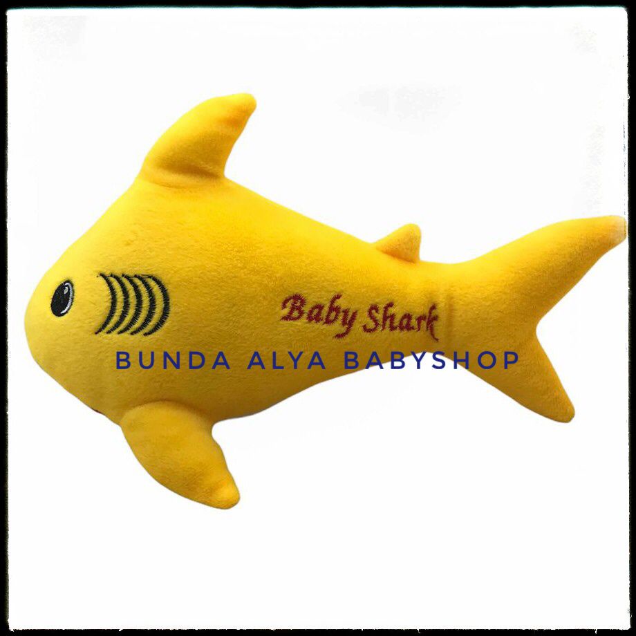 Mainan Anak Boneka HIU Shark - Boneka Anak Ikan - Mainan Anak Edukasi - Dolls - Toys - Boneka SHARK 30 cm