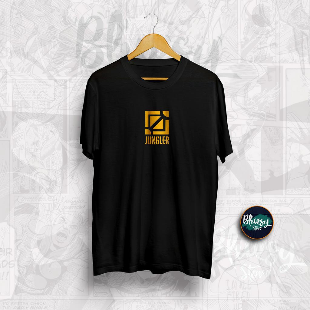 Kaos JUNGLER MOBILE LEGENDS BANG BANG BISA REQUEST NICKNAME Kaos DIstro T-Shirt Murah belanjay.id