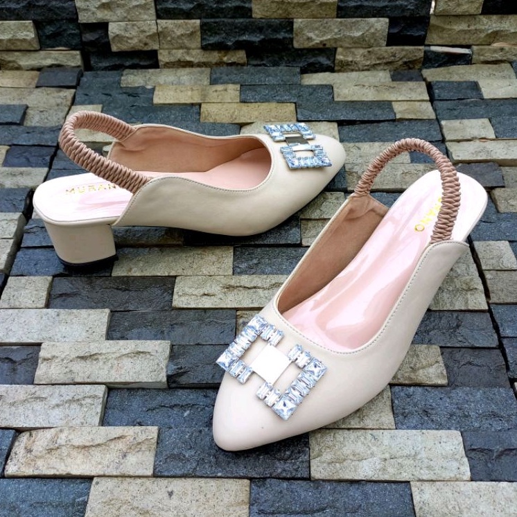 Murano Amanda Cream Special Edition Sepatu Big Size Jumbo 41-46