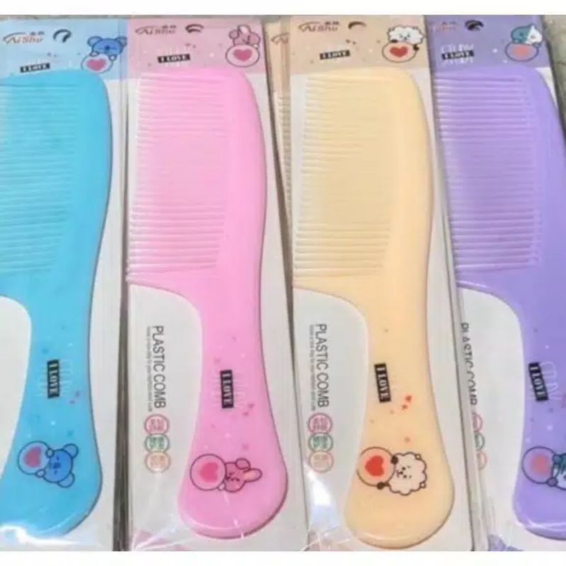 Kpop Sisir BTS / BT21/ SISIR RAMBUT karakter BT21 BTS