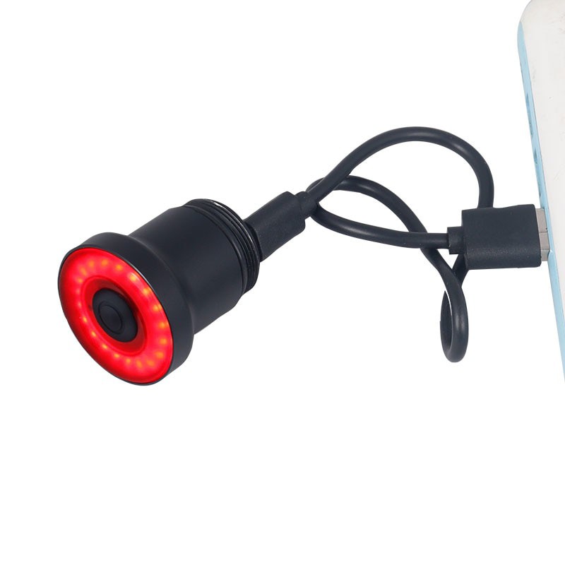 Lampu Sepeda Smart LED Taillight Saddle Mount - Enfitnix