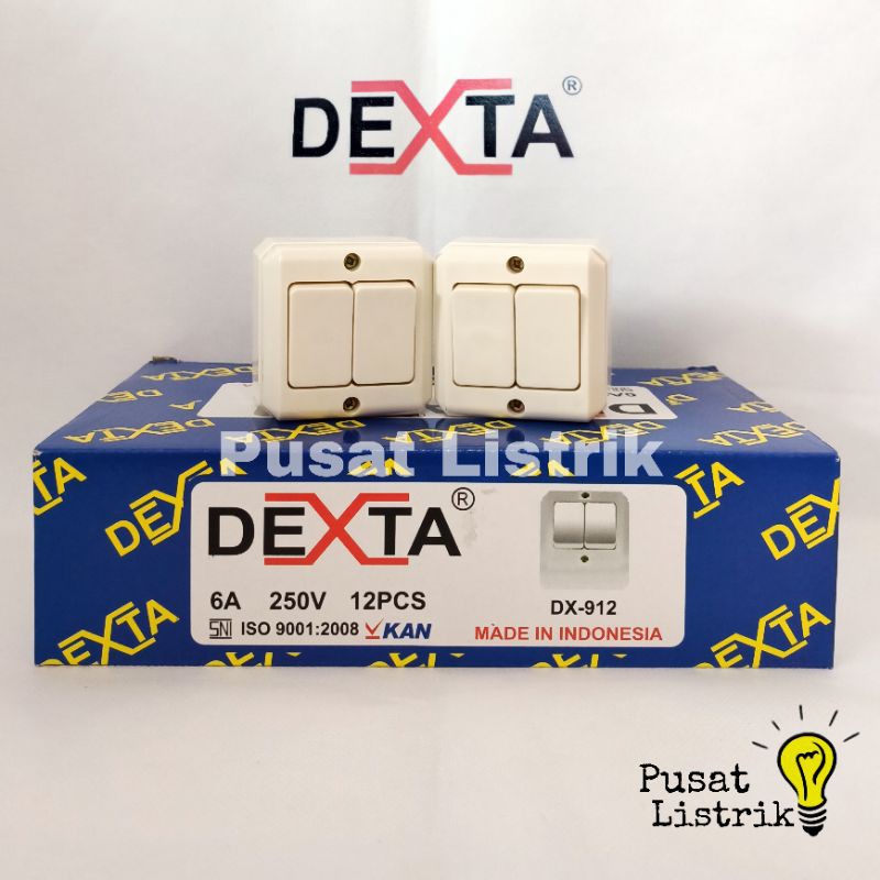 OB Saklar Seri Dexta Saklar Double Switch Outbow Dexta